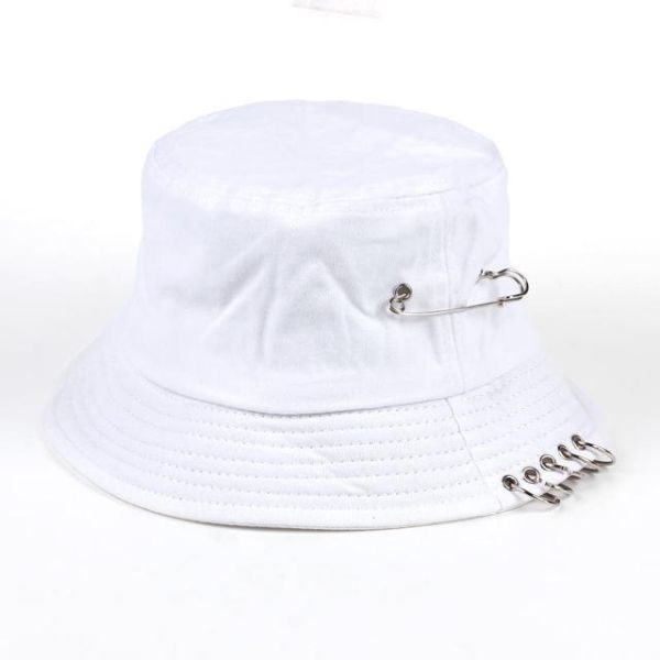 Gorro de Pescador Punk Blanco