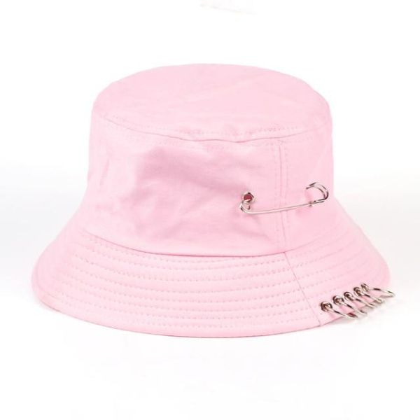 Gorro de Pescador Punk Rosa