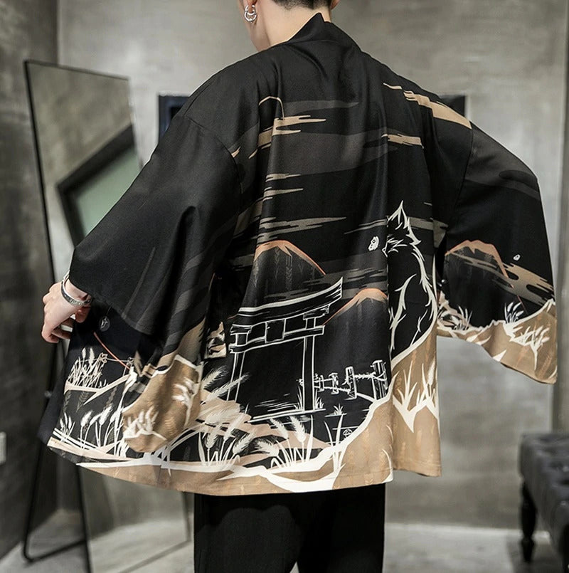Kimonos Hombre  LOBICHIA Streetwear Japones