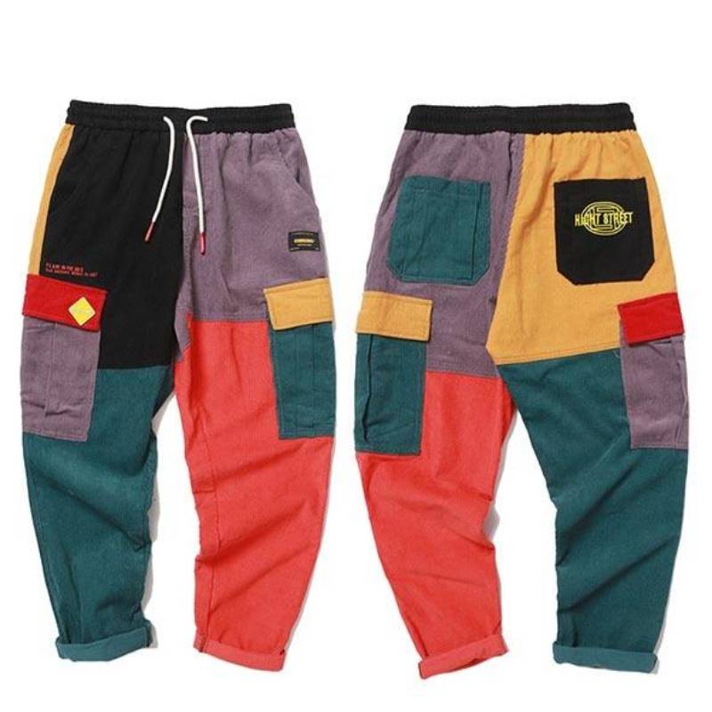 Color Block Pants