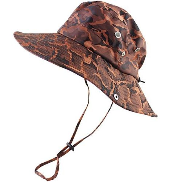 Gorro de Pescador Militar Naranja