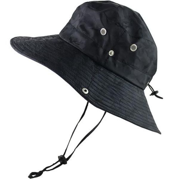 Gorro de Pescador Militar Negro