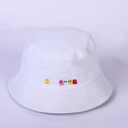 Gorro de Pescador Pacman Blanco