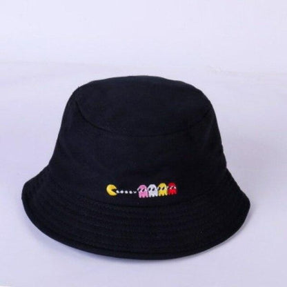 Gorro de Pescador Pacman Negro