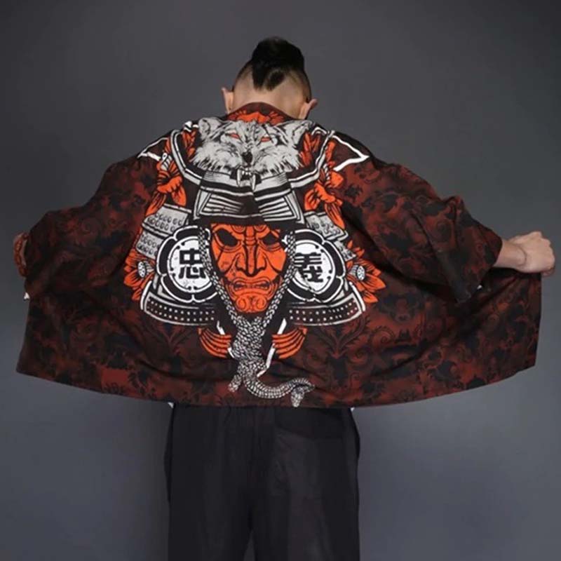 Kimono Hombre Washi  LOBICHIA Streetwear Japones