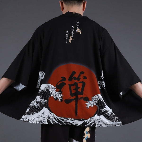 Kimono Hombre Kitsune  LOBICHIA Streetwear Japones